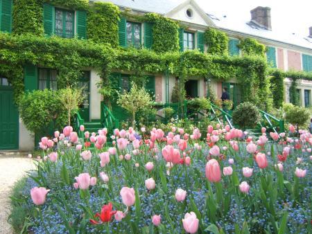 le jardin et la maison de claude monet