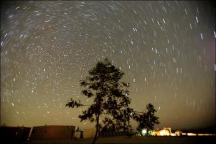 pluie d'etoiles filantes 